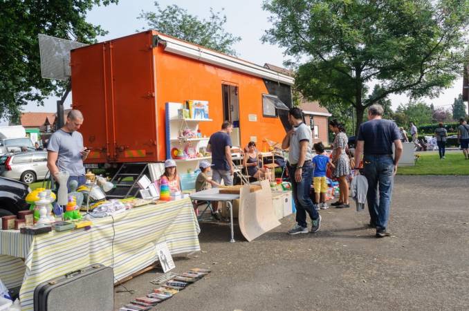 Rommelmarkt 6 - Reuze Rommelmarkt met Boeken-, Vinyl- en CD‑Beurs in Humelgem 