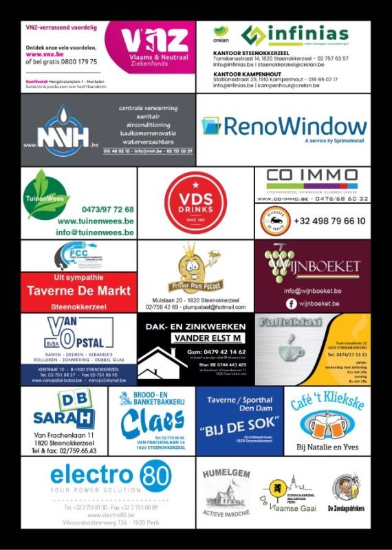 Sponsors - Reuze Rommelmarkt met Boeken-, Vinyl- en CD‑Beurs in Humelgem 